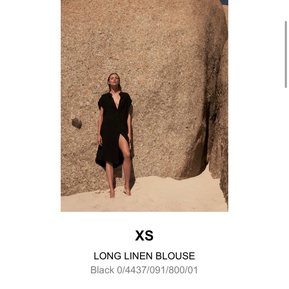 Zara linen dress